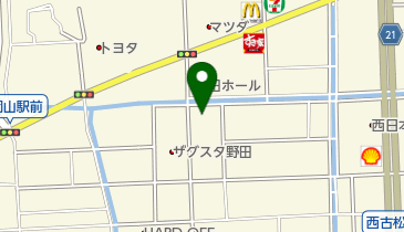 東和ハイシステム株式会社の地図画像