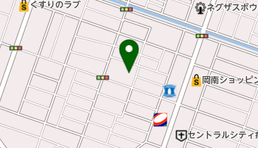 宗教法人岡南神社の地図画像