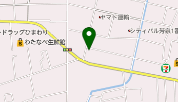 アクラの地図画像