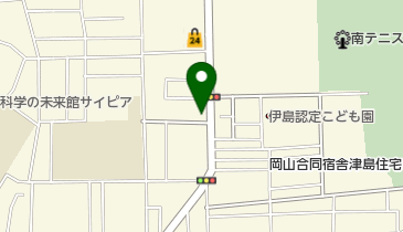 アートフローラルヤベカエン 伊島店の地図画像