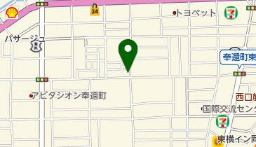 しげや花店の地図画像