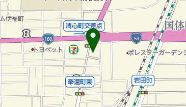 秋山長生整骨院の地図画像