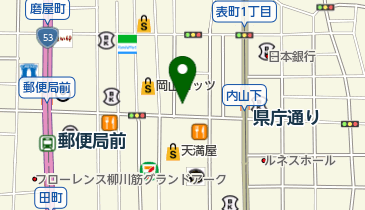 シーボン.フェイシャリストサロン岡山店の地図画像