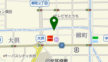 パームハートの地図画像