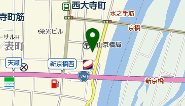 岡山鶏卵株式会社 京橋店の地図画像