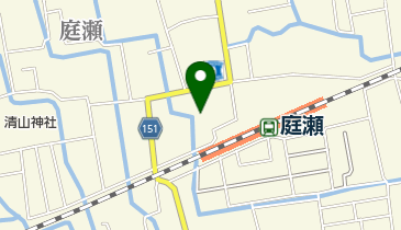 草野自転車預り所の地図画像