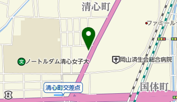 テニスアヴェニューの地図画像