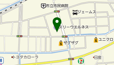 スカイライブ株式会社の地図画像