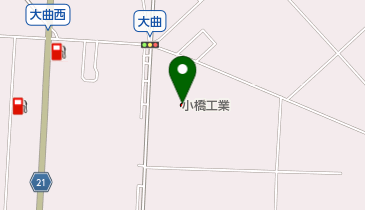 小橋工業株式会社の地図画像