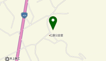 ザ・ホワイトキング足守店の地図画像