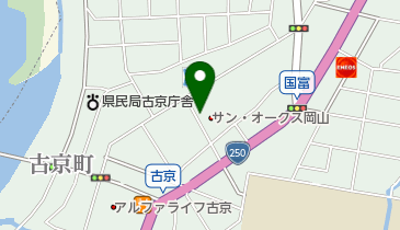 あけみ美容室の地図画像