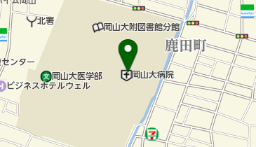アルファ美容室岡大病院店の地図画像