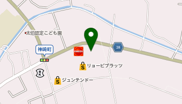 オーダッシュヘアーの地図画像