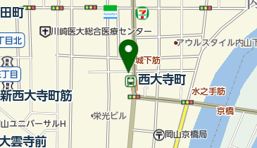 オリエンタル美容院の地図画像