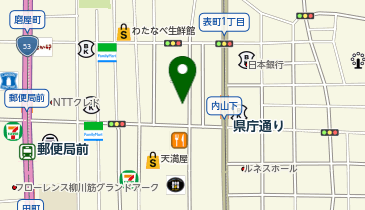 キュア美容室の地図画像