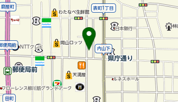 中村美容室の地図画像
