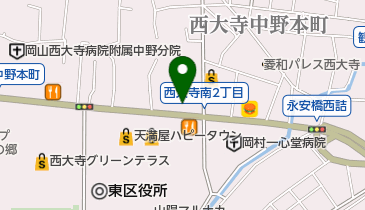 株式会社小林朱雲堂 西大寺店の地図画像