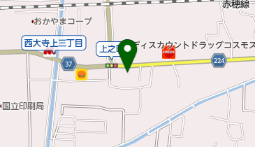 川西仏壇店の地図画像