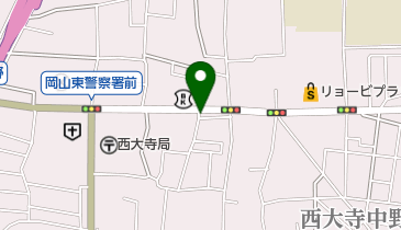 Poodock 西大寺店の地図画像