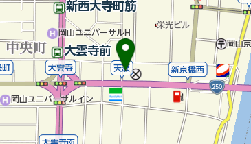 キッチンハウス里の匠の地図画像