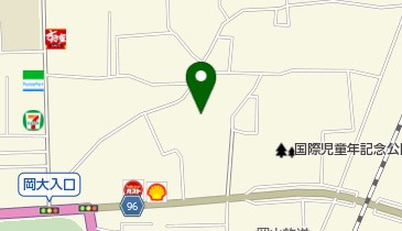 学南保育園の地図画像