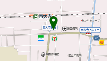 株式会社中国補聴器センター 西大寺店の地図画像