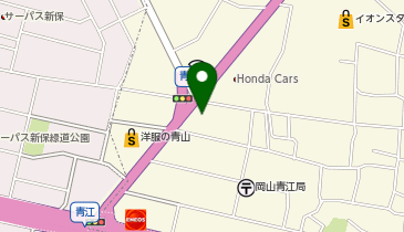 眼鏡之丸善岡山店の地図画像