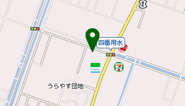 ハートライフ薬局の地図画像