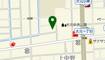 晴れのくに薬局大元上町店の地図画像