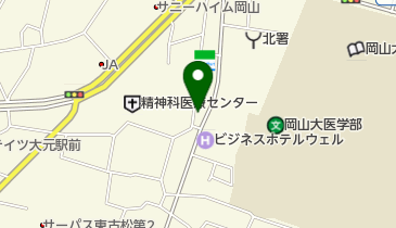 肥後薬局 鹿田本町店の地図画像