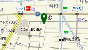 M.D.S.A.ネパールムスタン地域開発協力会岡山麦支部(NPO法人)の地図画像