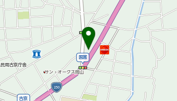 ジュ・フォヴィアンの地図画像