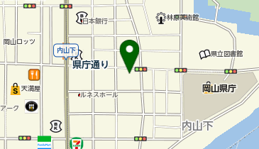 モーツアルト洋菓子店の地図画像