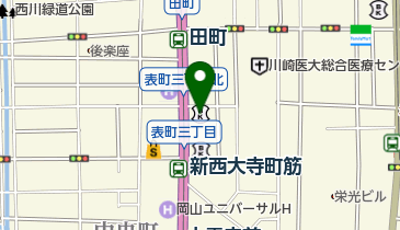 トモニリース株式会社岡山営業所の地図画像