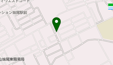 コーセー化粧品おしゃれの店若葉の地図画像