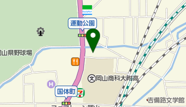 カットルームオーニシの地図画像