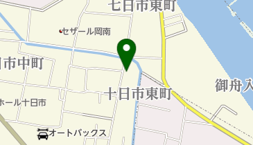 川西理容所の地図画像