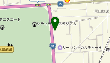 神原理髪店の地図画像