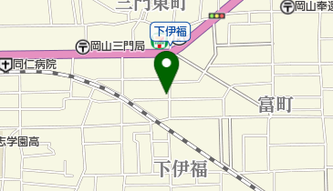 理容西岡の地図画像