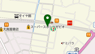 ヘアークラブ・ユー・ジローの地図画像