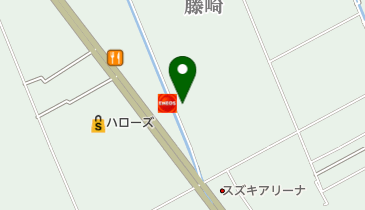 ヘアーサロンふじわらの地図画像