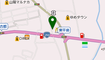 よしい理容の地図画像