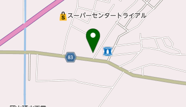 理容オオエの地図画像