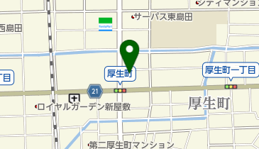 理容ミツモリの地図画像