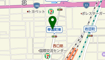 福寿司本店の地図画像