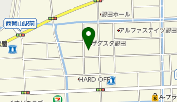 株式会社岡山医学検査センター岡山支所の地図画像