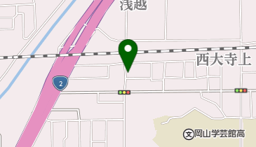 浅越食堂の地図画像