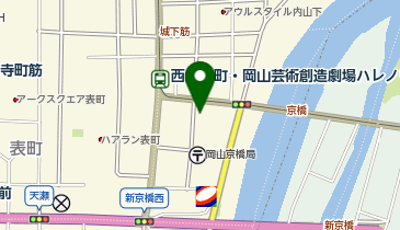 京橋関屋琴三絃店の地図画像