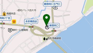 西大寺公共職業安定所の地図画像