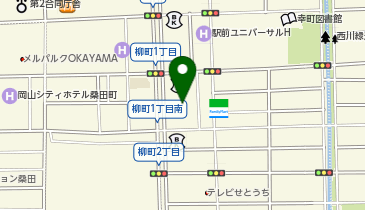 日本政策金融公庫 岡山支店 農林水産事業の地図画像